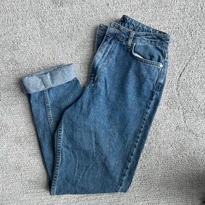 NastyGal Classic Blue Denim Jeans